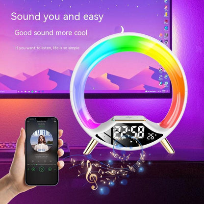 GlowSound -  The Ultimate Wireless Charging Speaker & Night Light Combo